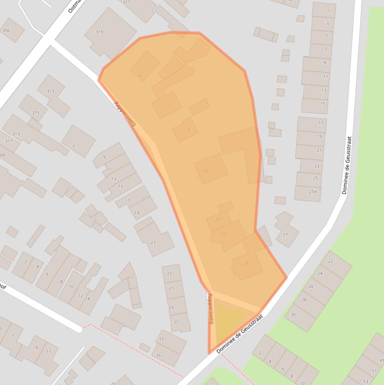 Kaart van postcodegebied 7603VN.