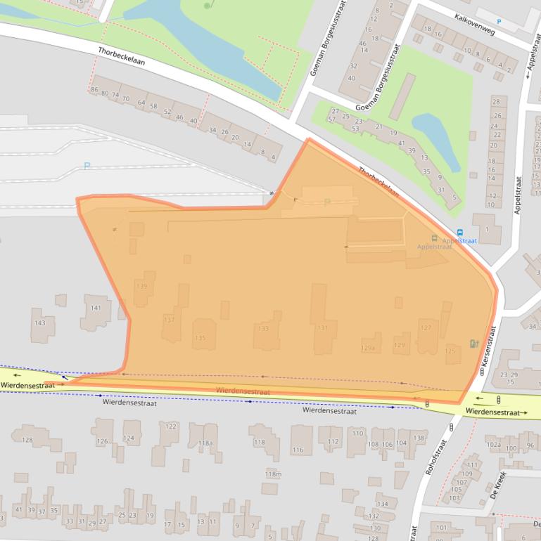 Kaart van postcodegebied 7604BD.