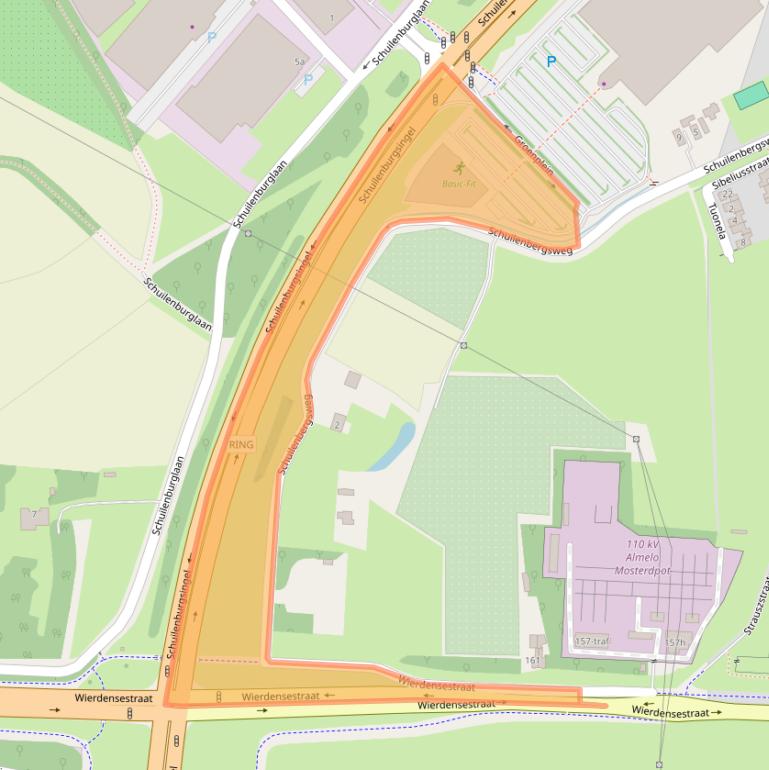 Kaart van postcodegebied 7604BG.