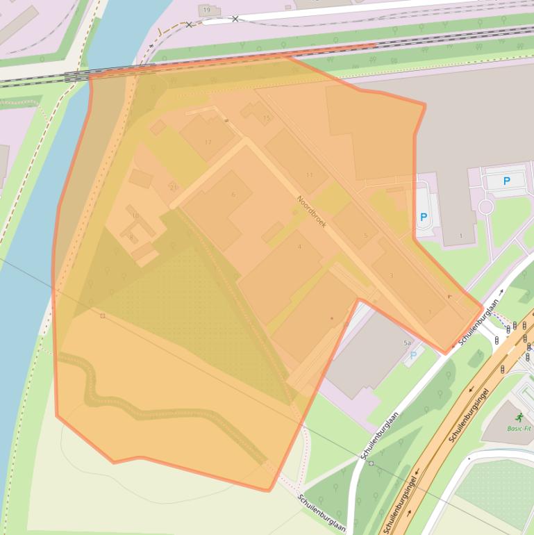 Kaart van postcodegebied 7604BL.