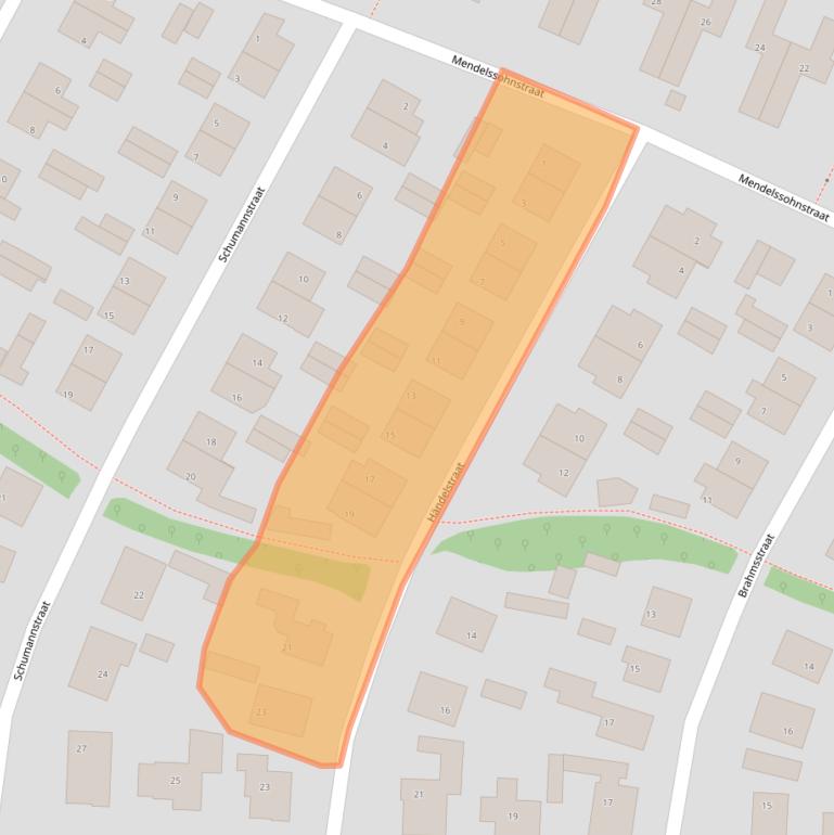 Kaart van postcodegebied 7604EV.