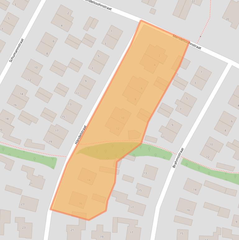 Kaart van postcodegebied 7604EW.