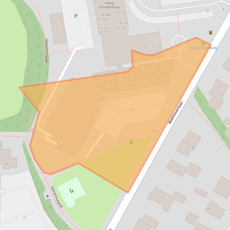 Kaart van postcodegebied 7604GD.