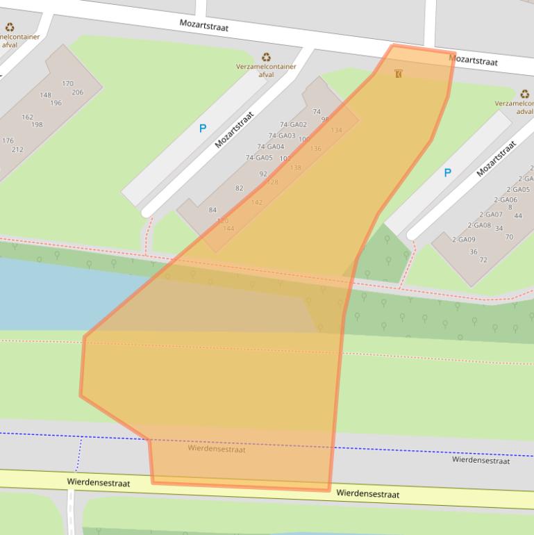 Kaart van postcodegebied 7604GT.