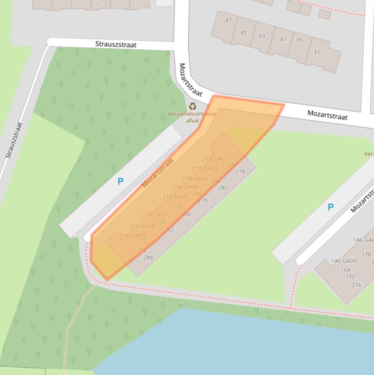 Kaart van postcodegebied 7604GX.