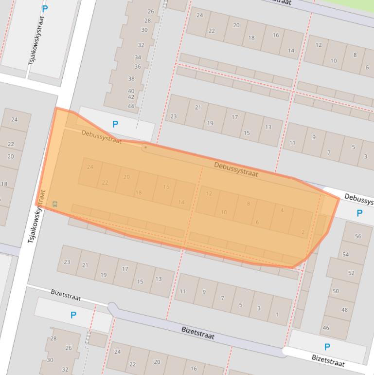 Kaart van postcodegebied 7604HX.
