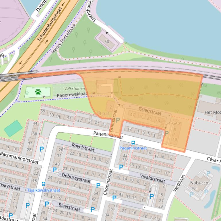 Kaart van postcodegebied 7604JD.