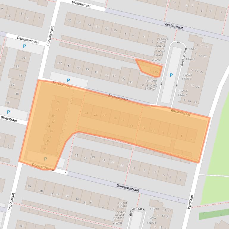 Kaart van postcodegebied 7604JM.