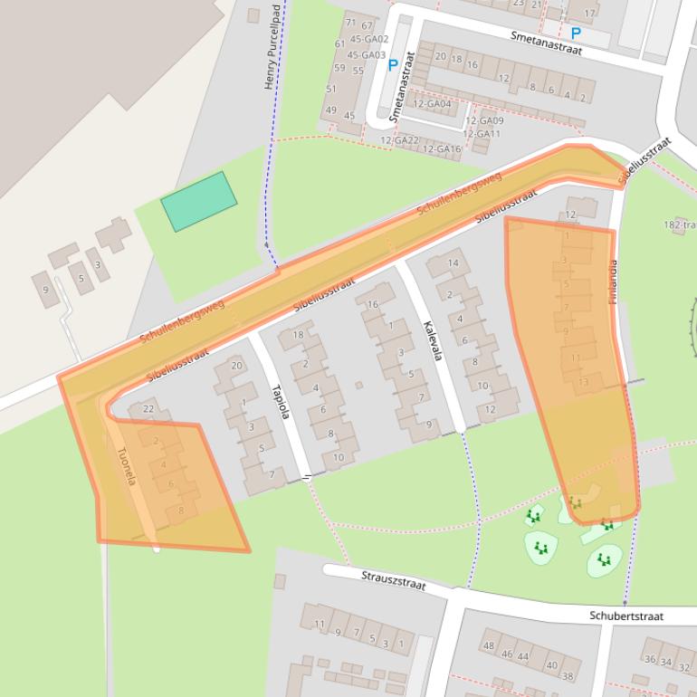 Kaart van postcodegebied 7604KE.