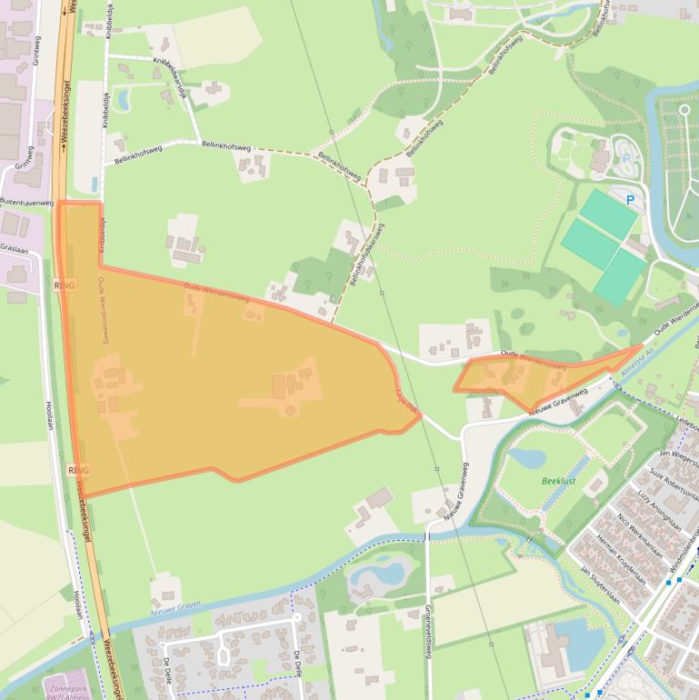 Kaart van postcodegebied 7604PC.
