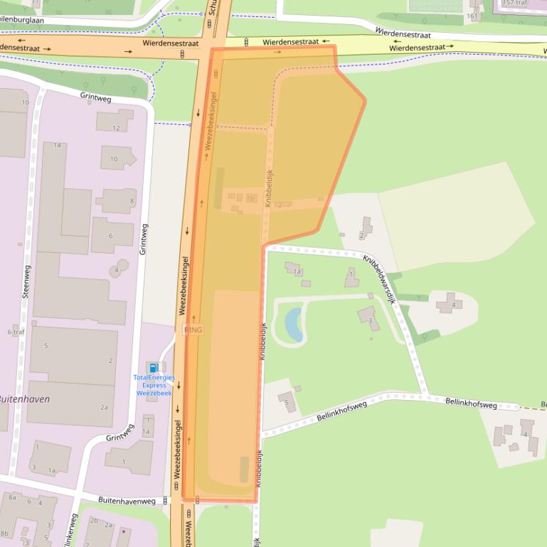 Kaart van postcodegebied 7604PH.