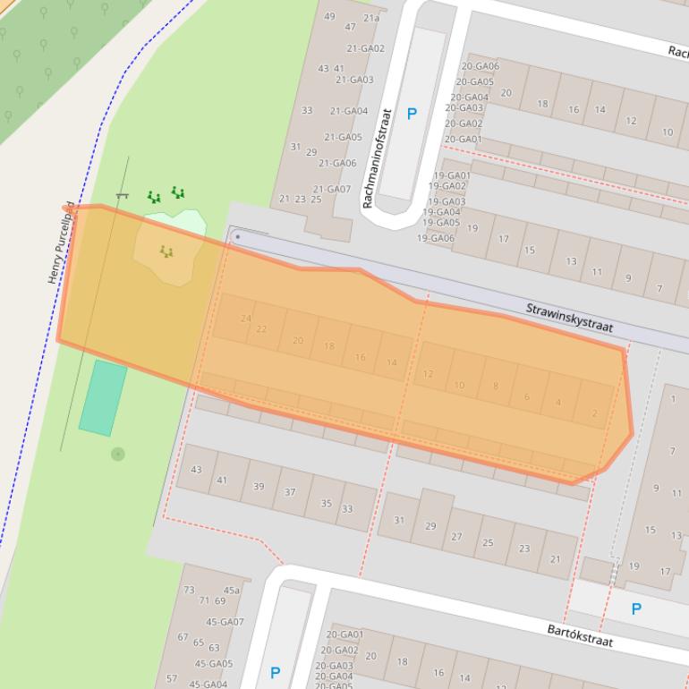 Kaart van postcodegebied 7604SR.
