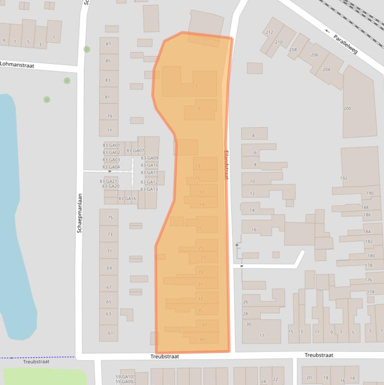 Kaart van postcodegebied 7604TP.