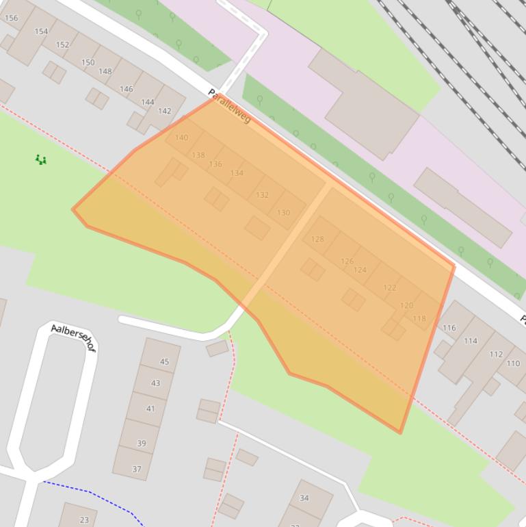 Kaart van postcodegebied 7604TV.