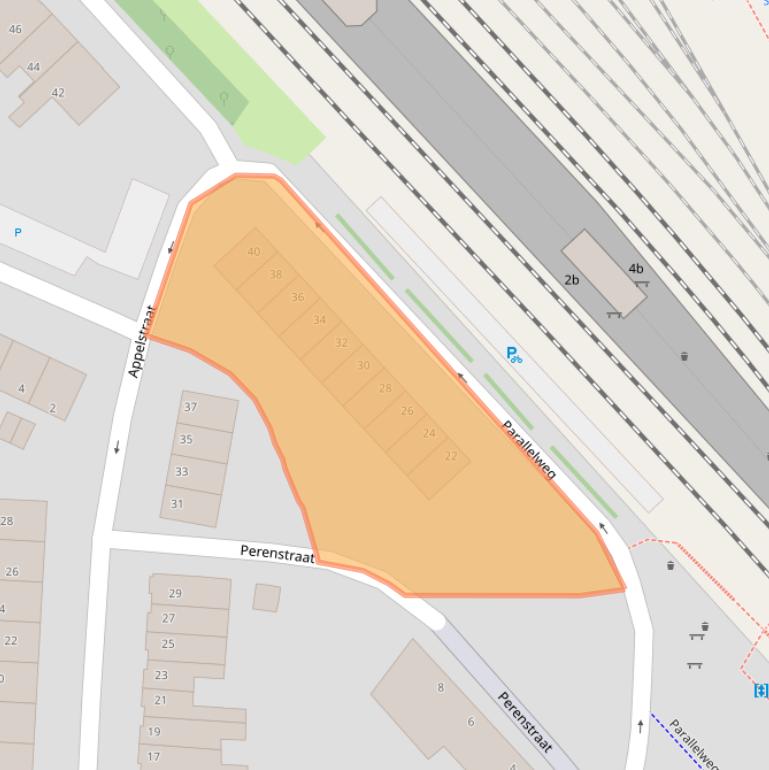 Kaart van postcodegebied 7604TZ.