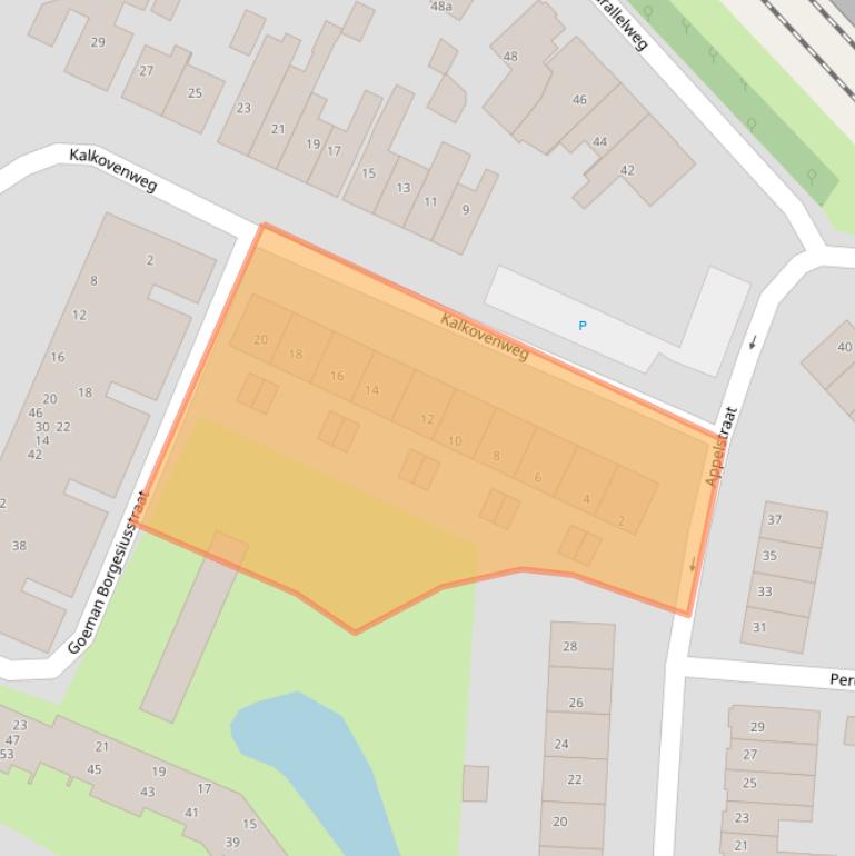 Kaart van postcodegebied 7604VX.