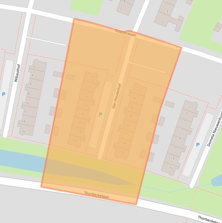 Kaart van postcodegebied 7604XB.