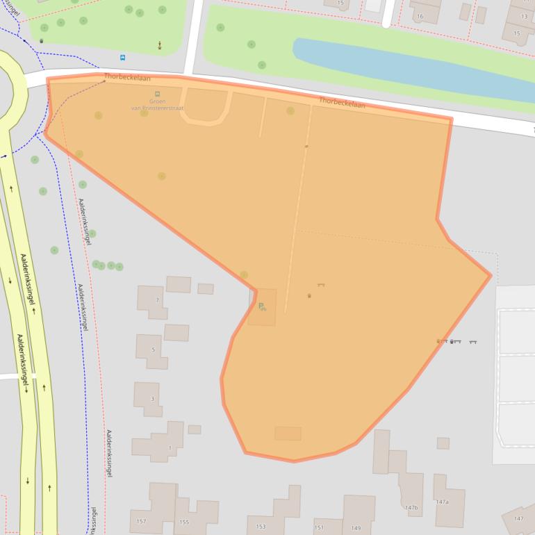 Kaart van postcodegebied 7604XK.