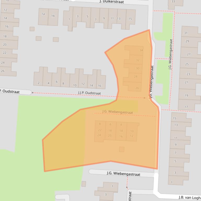 Kaart van postcodegebied 7605DE.