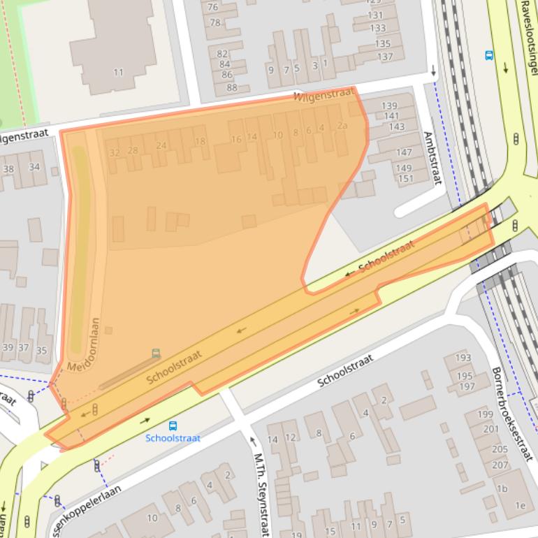 Kaart van postcodegebied 7605EH.