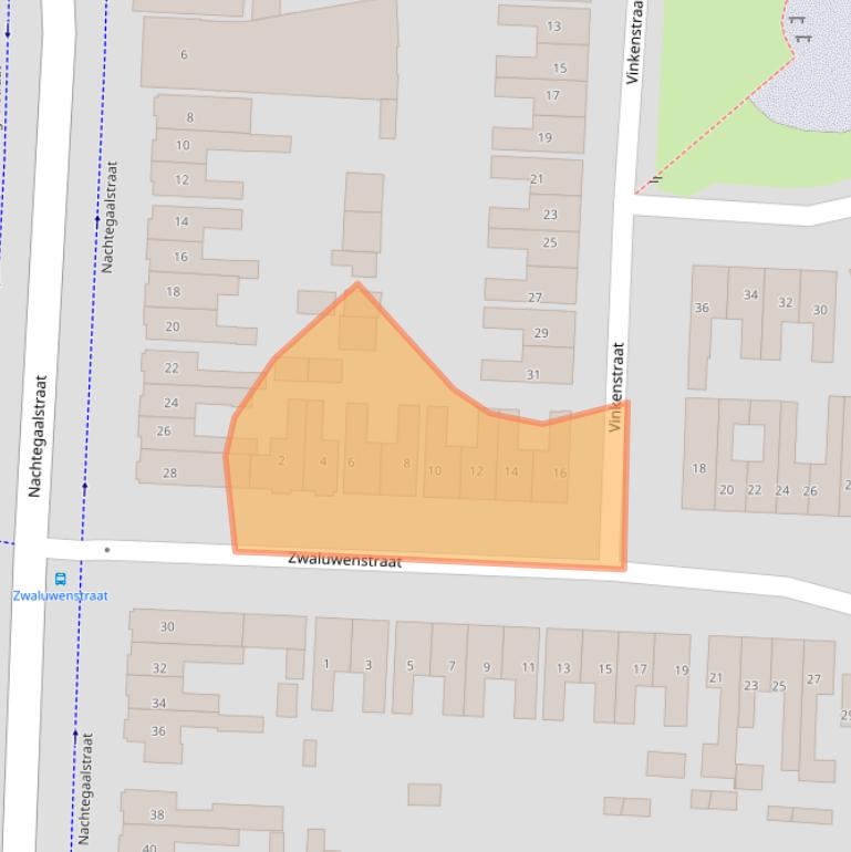 Kaart van postcodegebied 7605XL.