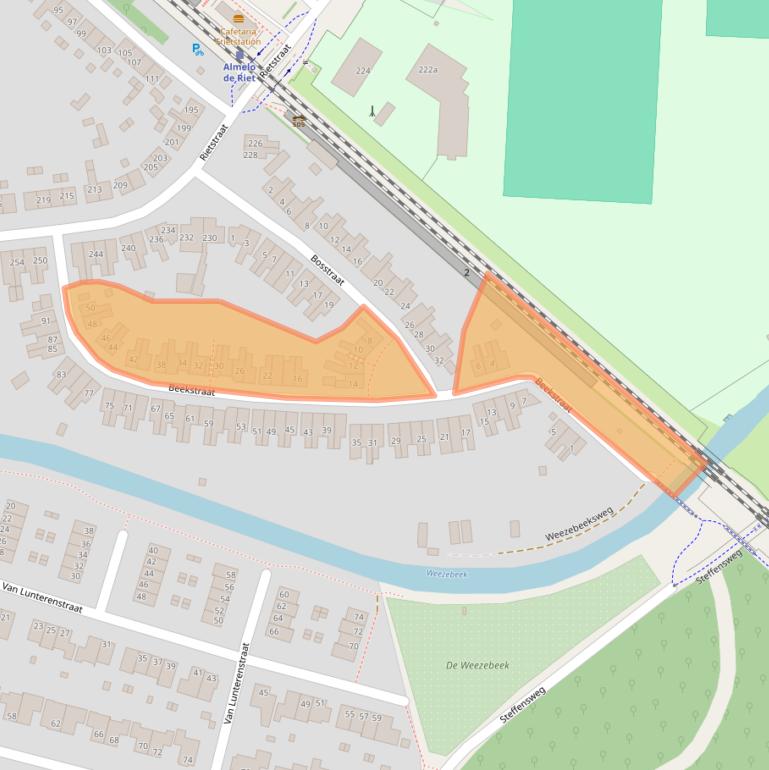 Kaart van postcodegebied 7606CC.