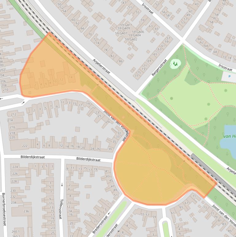 Kaart van postcodegebied 7606CL.