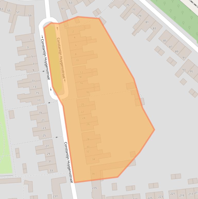 Kaart van postcodegebied 7606CN.