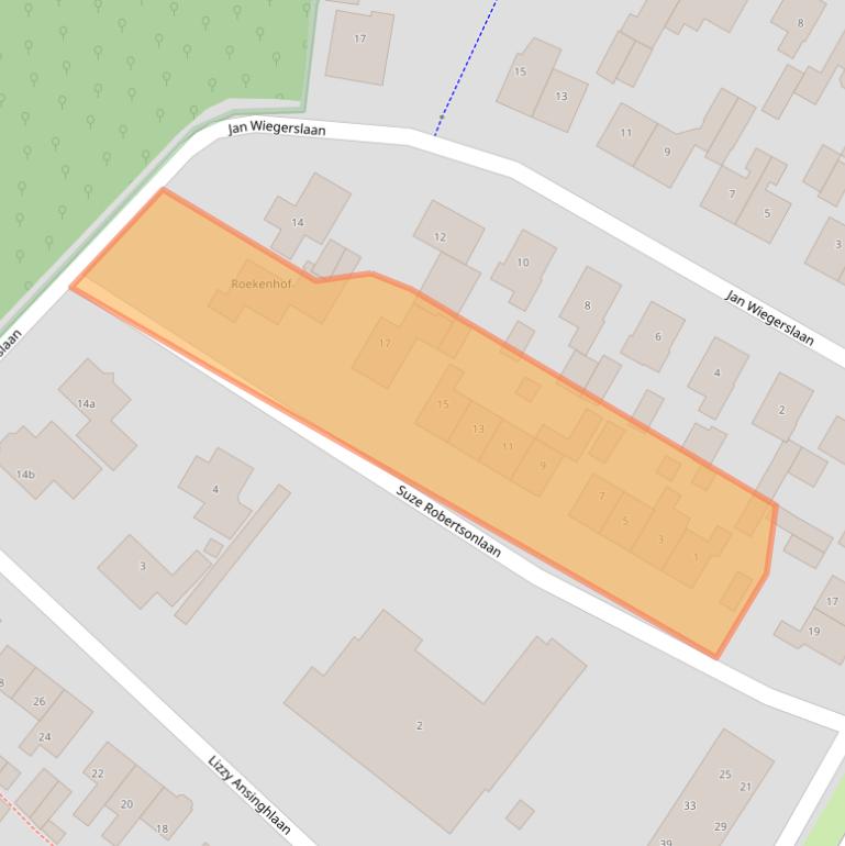 Kaart van postcodegebied 7606HX.