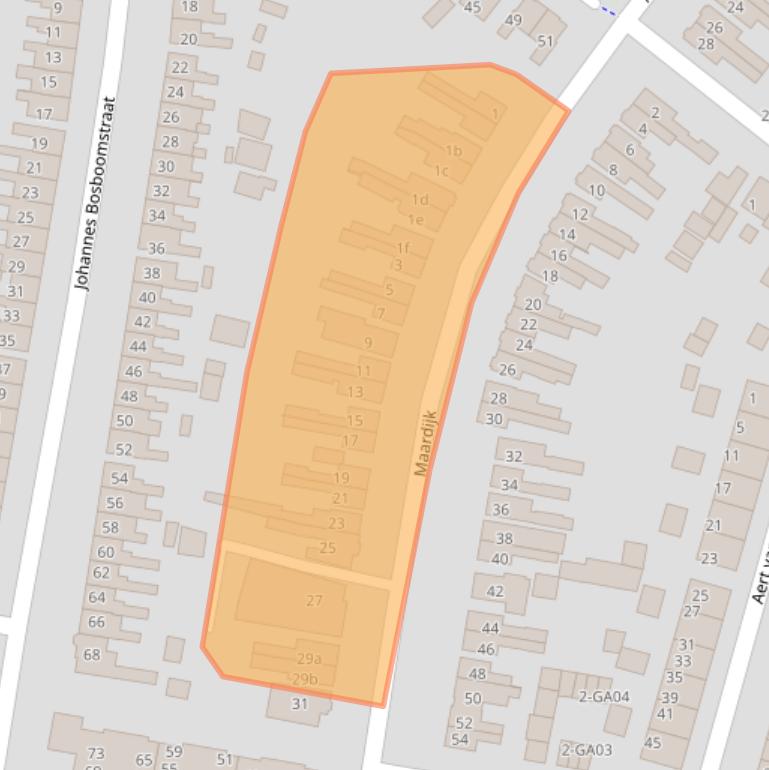 Kaart van postcodegebied 7606KR.