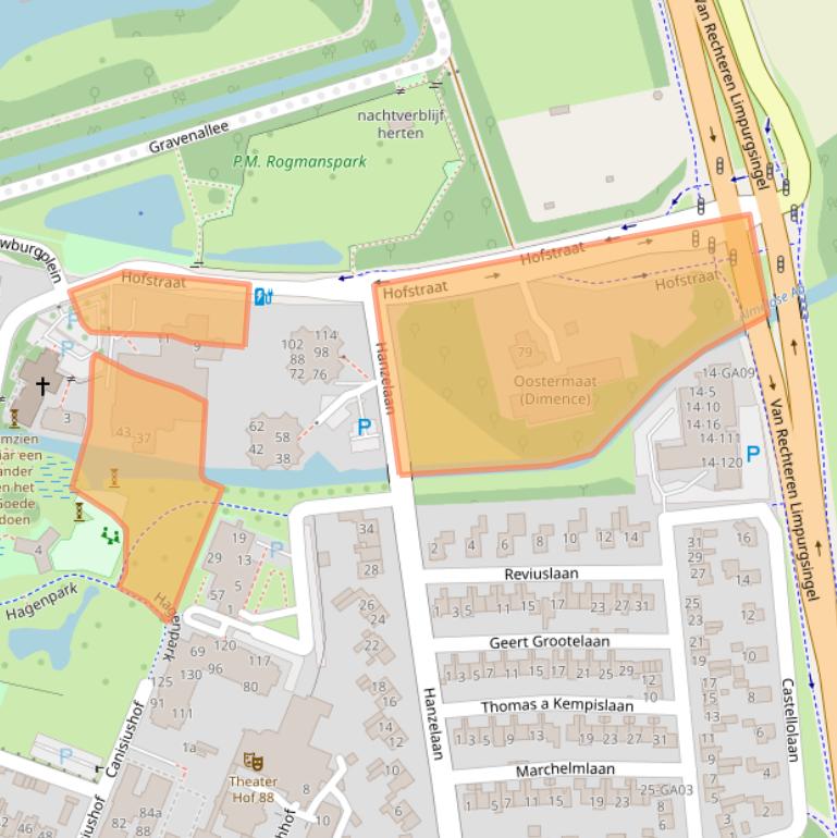 Kaart van postcodegebied 7607AC.