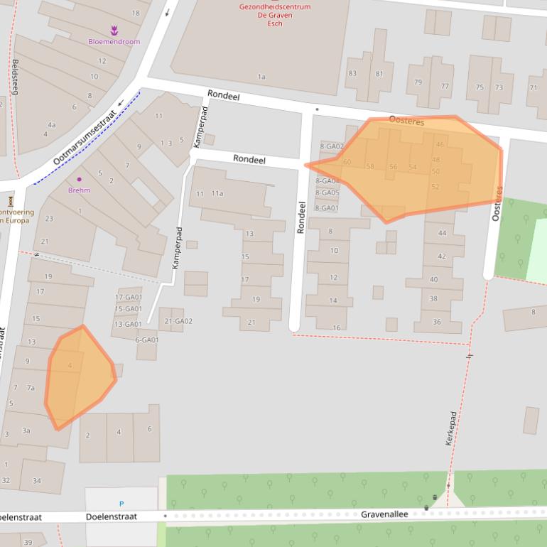 Kaart van postcodegebied 7607AP.