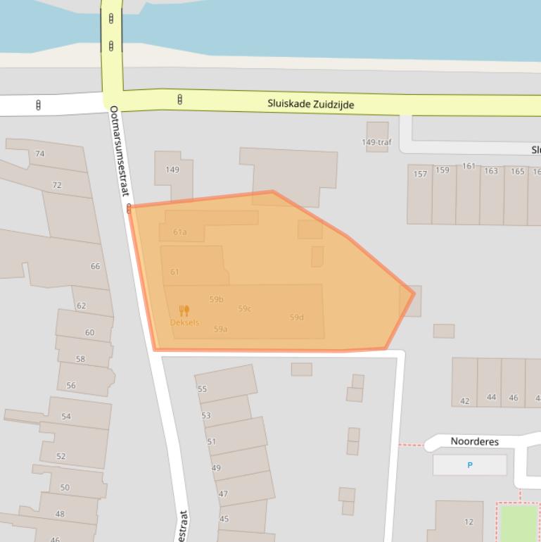 Kaart van postcodegebied 7607AZ.