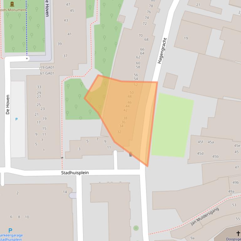 Kaart van postcodegebied 7607ED.