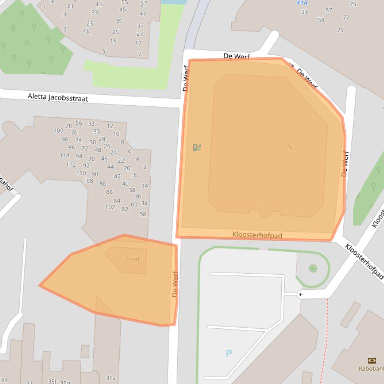 Kaart van postcodegebied 7607HH.