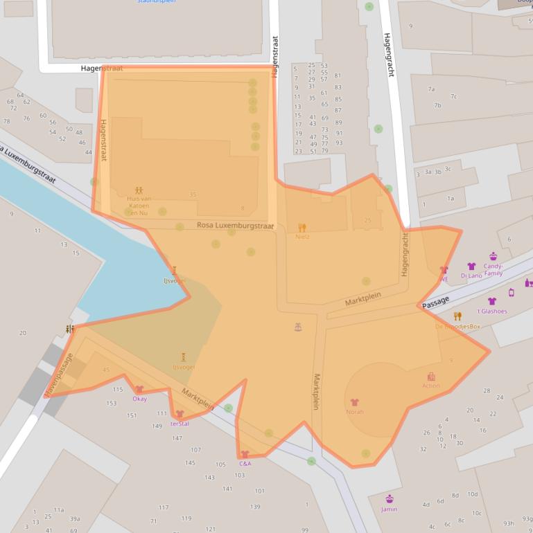 Kaart van postcodegebied 7607HM.