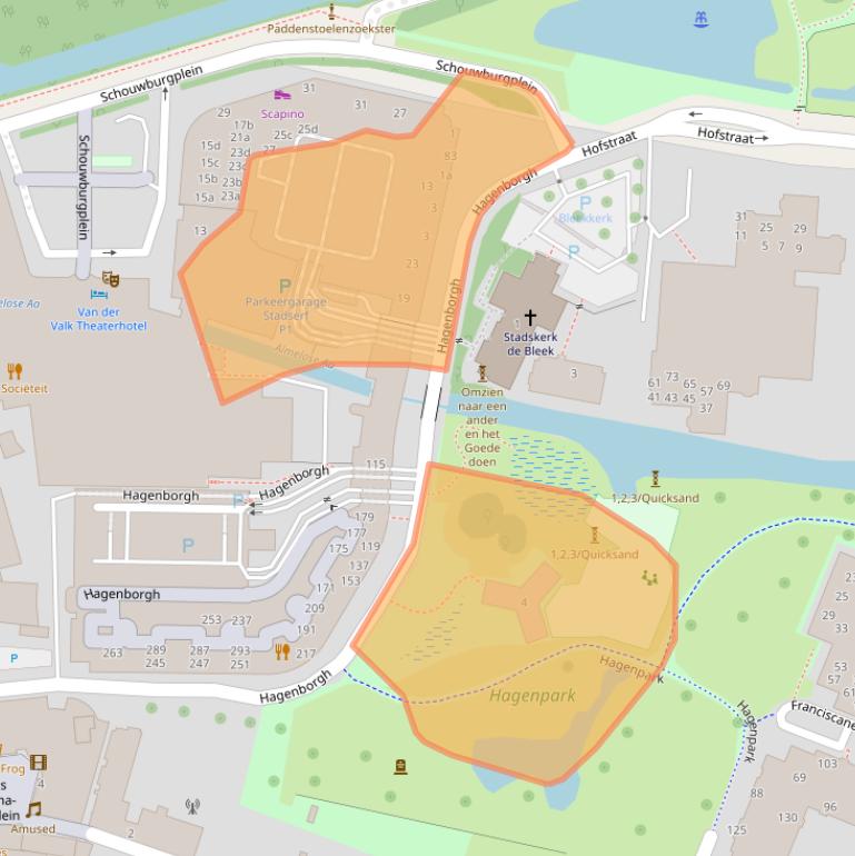 Kaart van postcodegebied 7607JT.