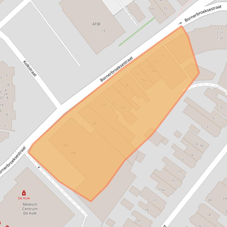 Kaart van postcodegebied 7607KG.