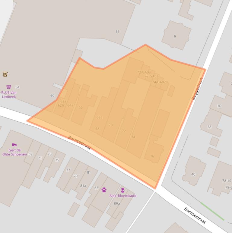 Kaart van postcodegebied 7607KR.