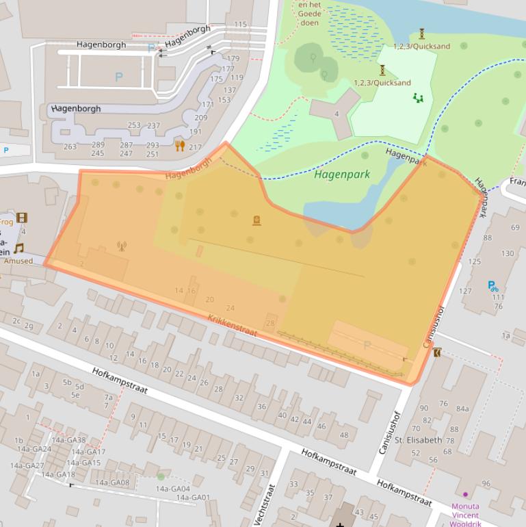 Kaart van postcodegebied 7607NK.