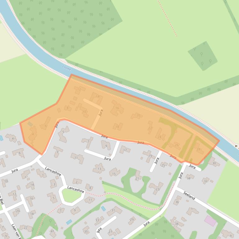 Kaart van postcodegebied 7607RG.