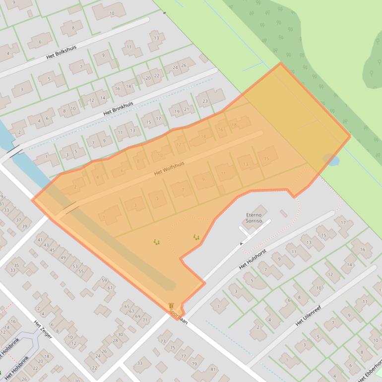 Kaart van postcodegebied 7607RP.
