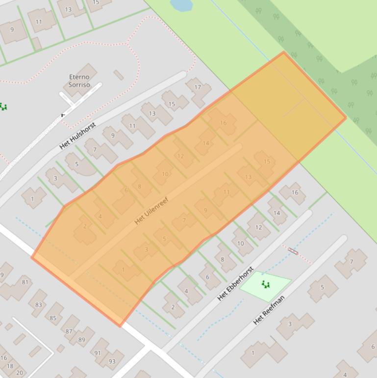 Kaart van postcodegebied 7607RS.