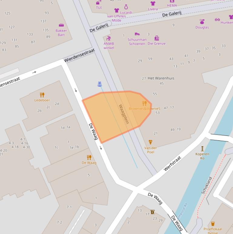 Kaart van postcodegebied 7607SE.