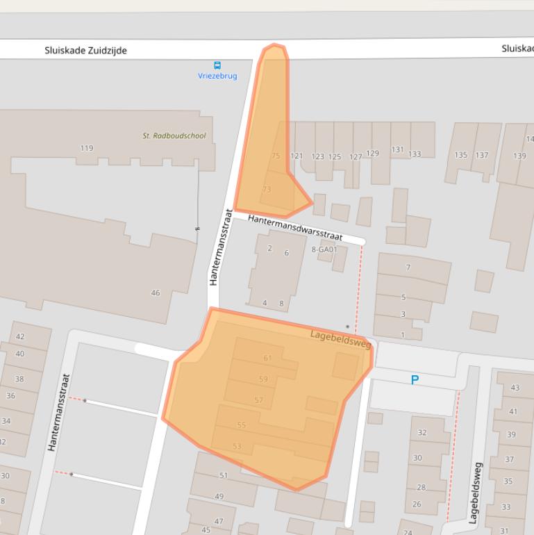 Kaart van postcodegebied 7607VA.