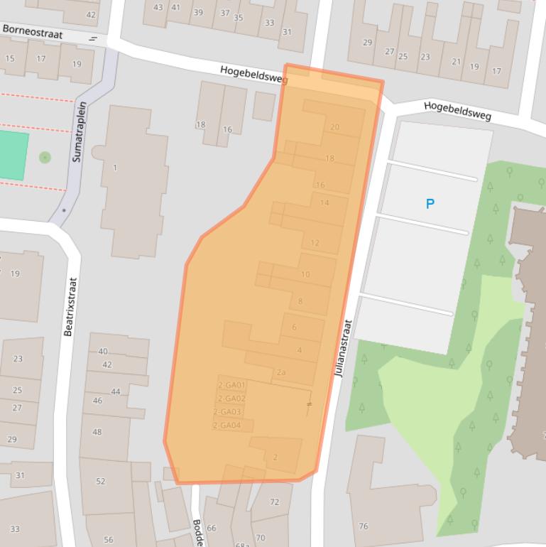 Kaart van postcodegebied 7607VM.