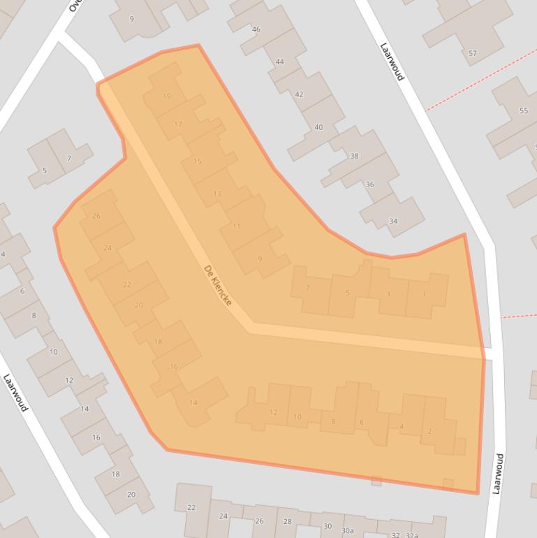 Kaart van postcodegebied 7608AH.