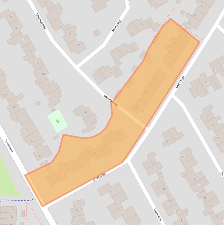 Kaart van postcodegebied 7608AL.