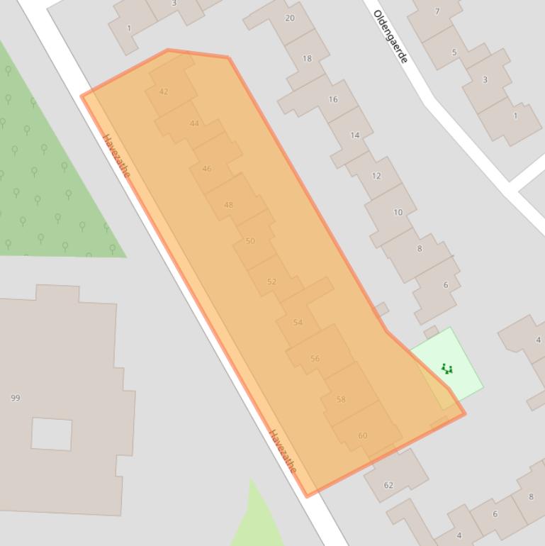 Kaart van postcodegebied 7608CR.