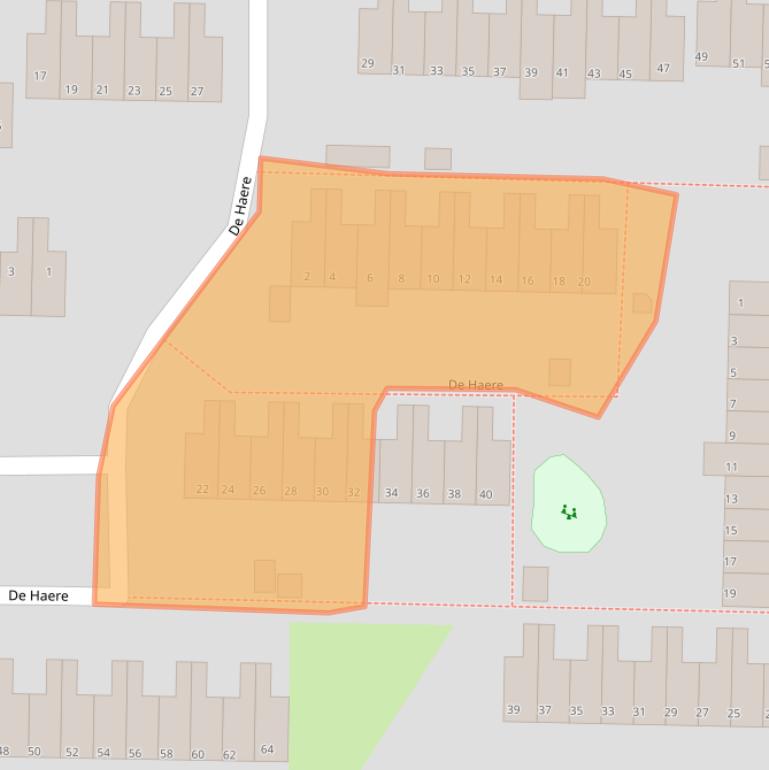 Kaart van postcodegebied 7608CW.